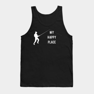 Fishing is my Happy Place Tank Top